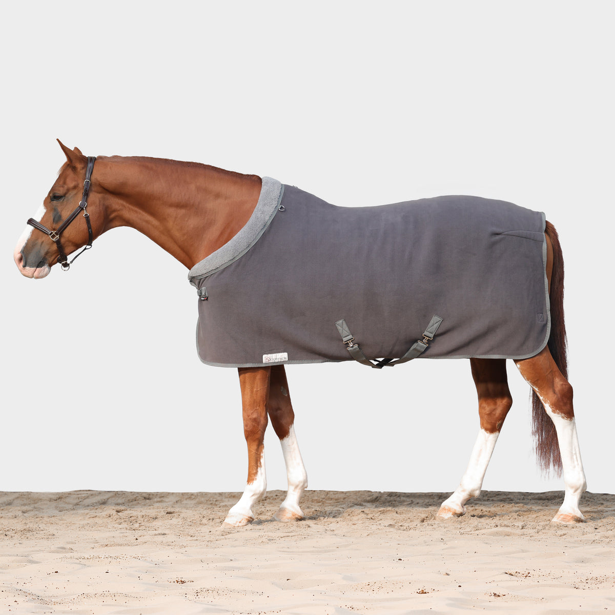Dominick Cosy Fleecedecke Anthrazit