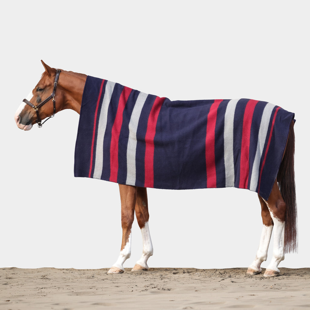 Dominick Golden Stripe Wolldecke