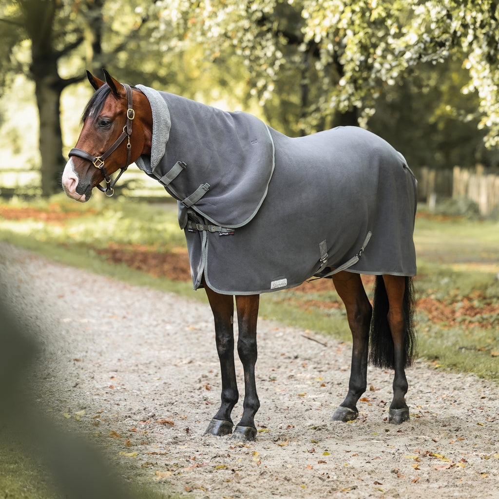 Dominick Cosy Fleecedecke Anthrazit