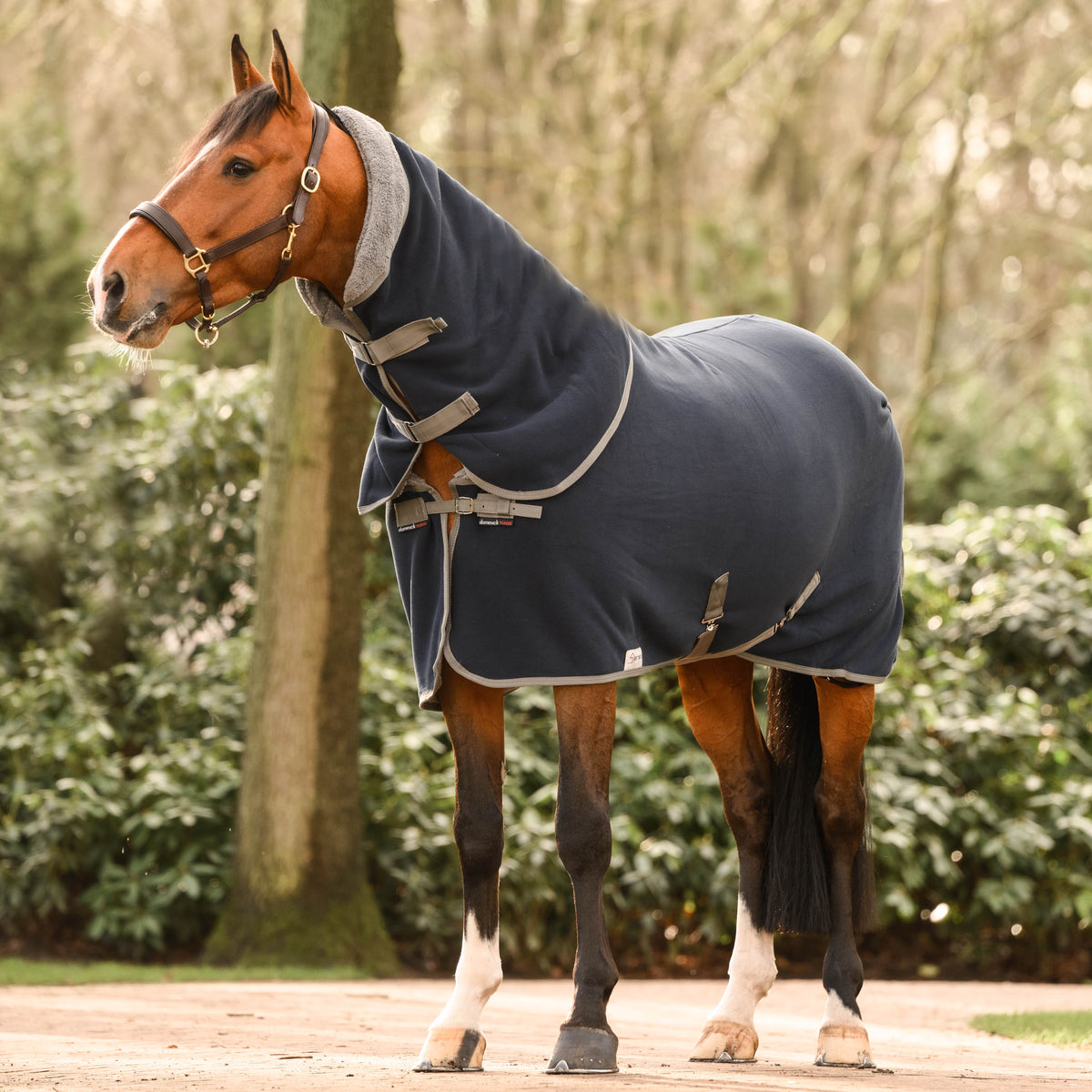 Dominick Cosy Fleecedecke Navy