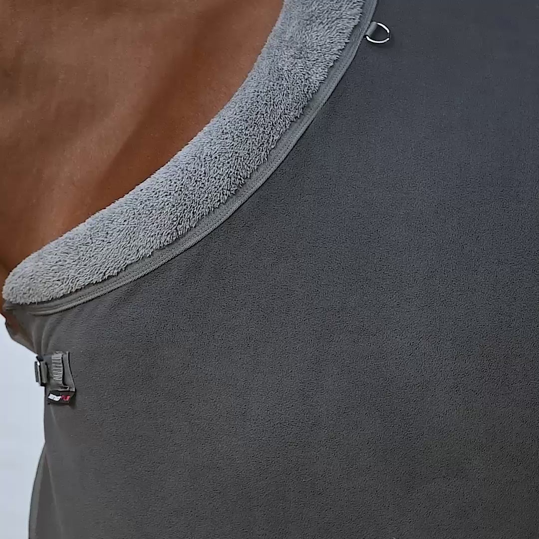 Dominick Cosy Fleecedecke Anthrazit